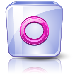 Pink Circle Icon
