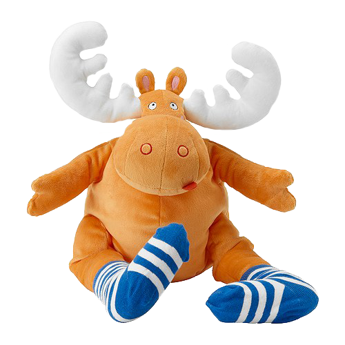 Plush Moose Toy