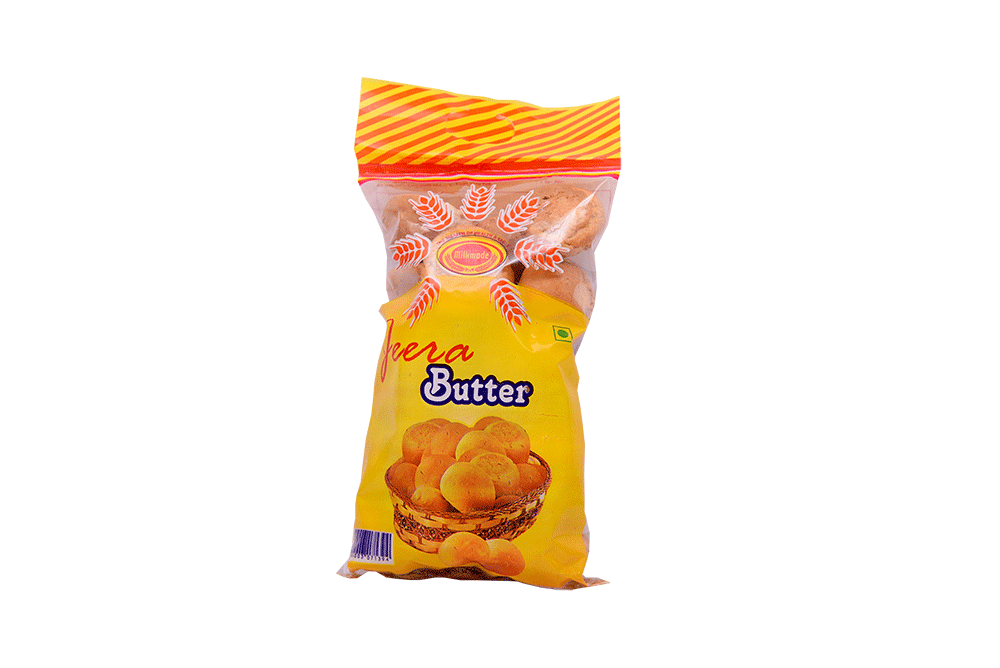Butter Flavored Snack Package Isolated Transparent Background PNG Image