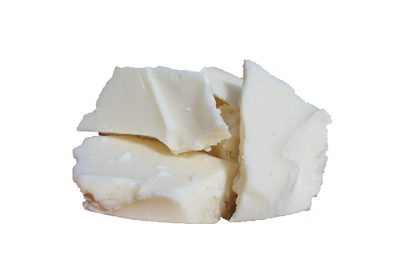 White Butter Chunks Isolated On Transparent Background PNG Image