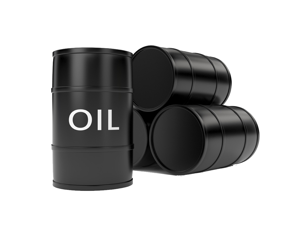 Black Oil Barrels Group With White Oil Label Illustration Transparent PNG Image