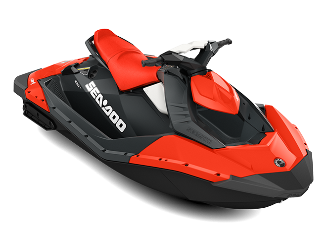 Red Black Personal Watercraft With Seat Transparent Background PNG Image