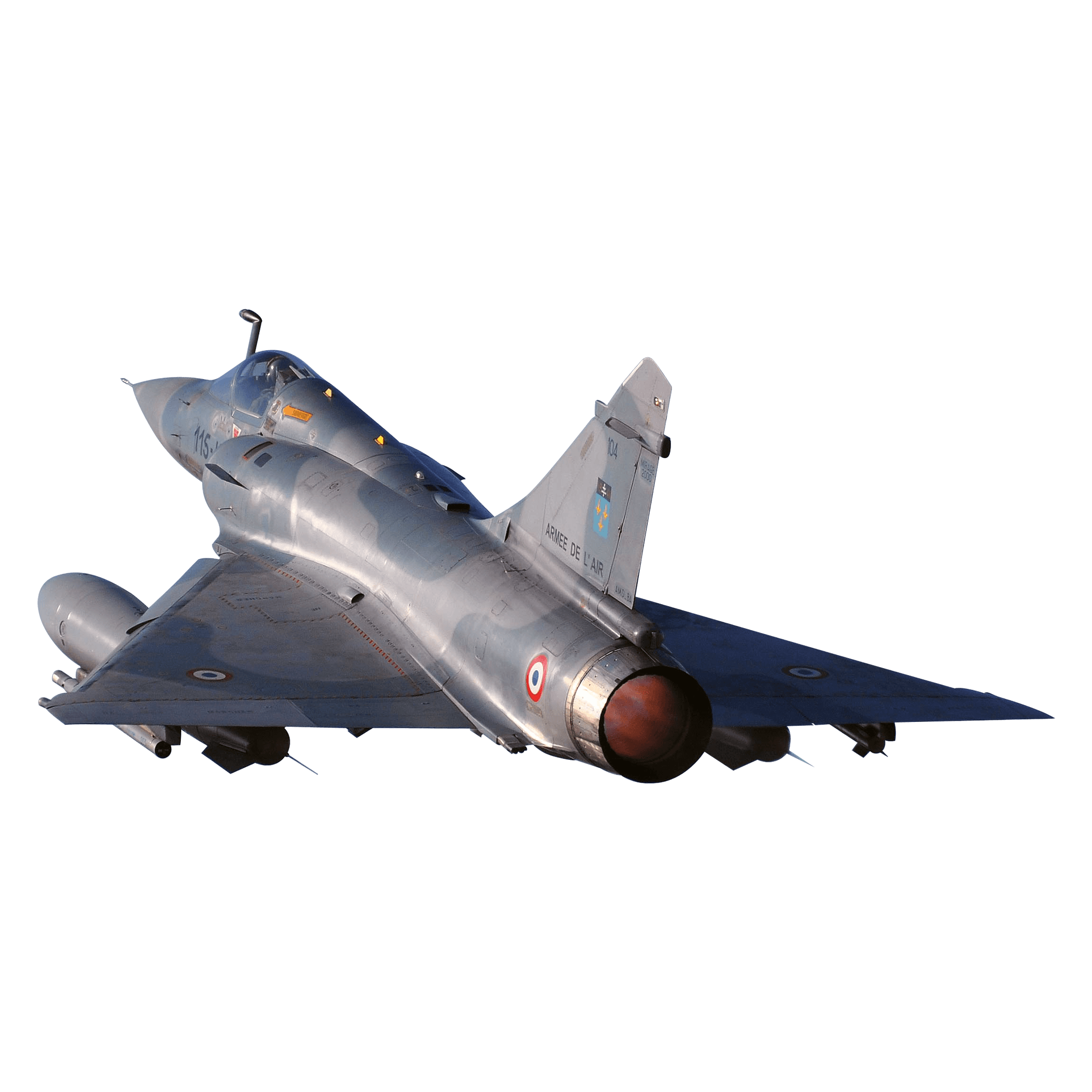 Gray Military Aircraft Viewed From Above Transparent Background PNG Image