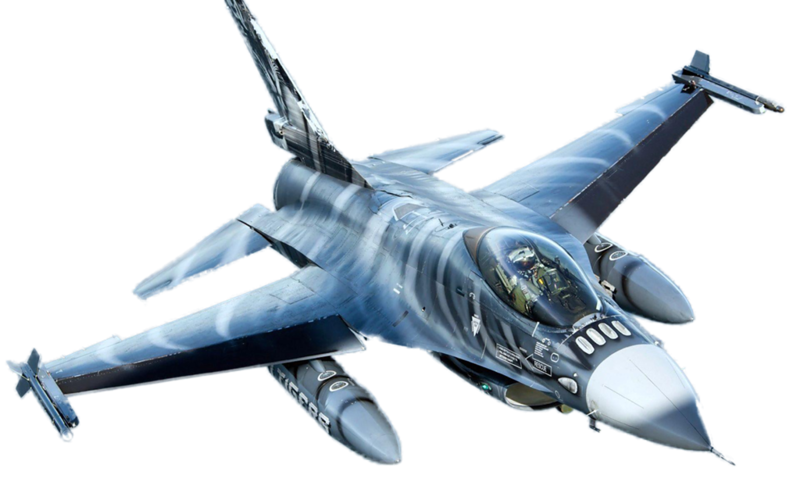 Blue Gray Fighter Jet Digital Art Side View Transparent Background PNG Image