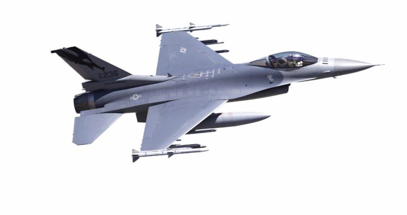Blue Gray Fighter Jet Side View With Twin Tail Transparent Background PNG Image
