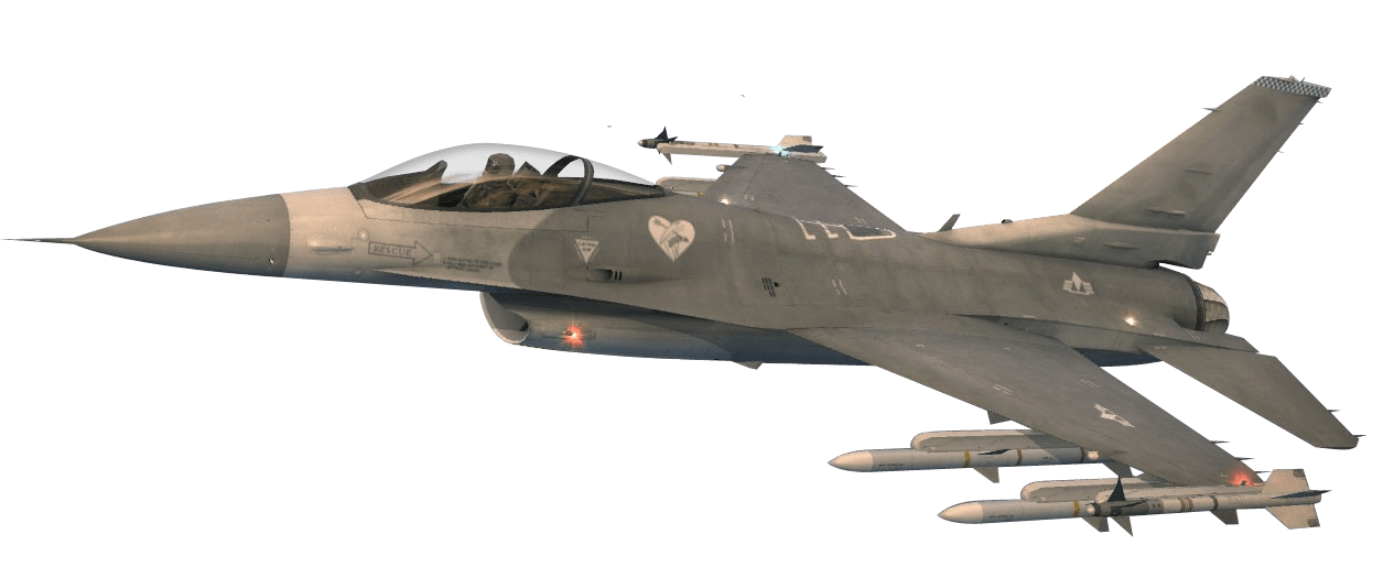 Dark Gray Fighter Jet Side View In Flight Transparent Background PNG Image