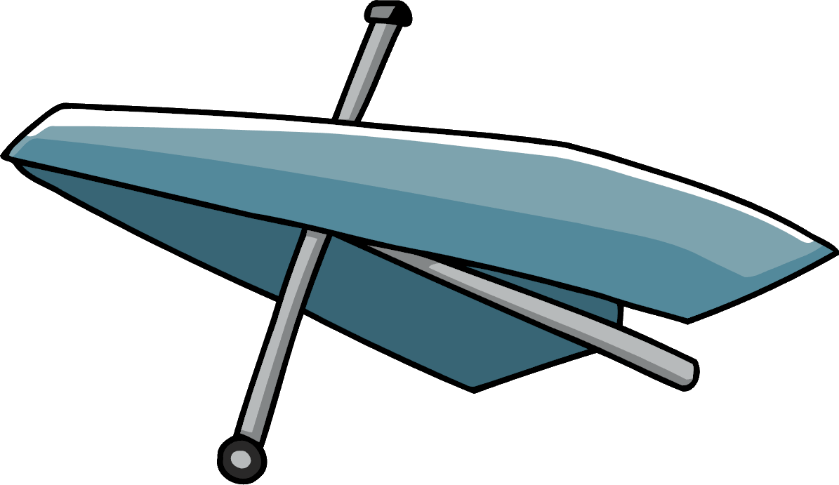 Blue Hang Glider Wing Frame Illustration Transparent PNG Flight Image