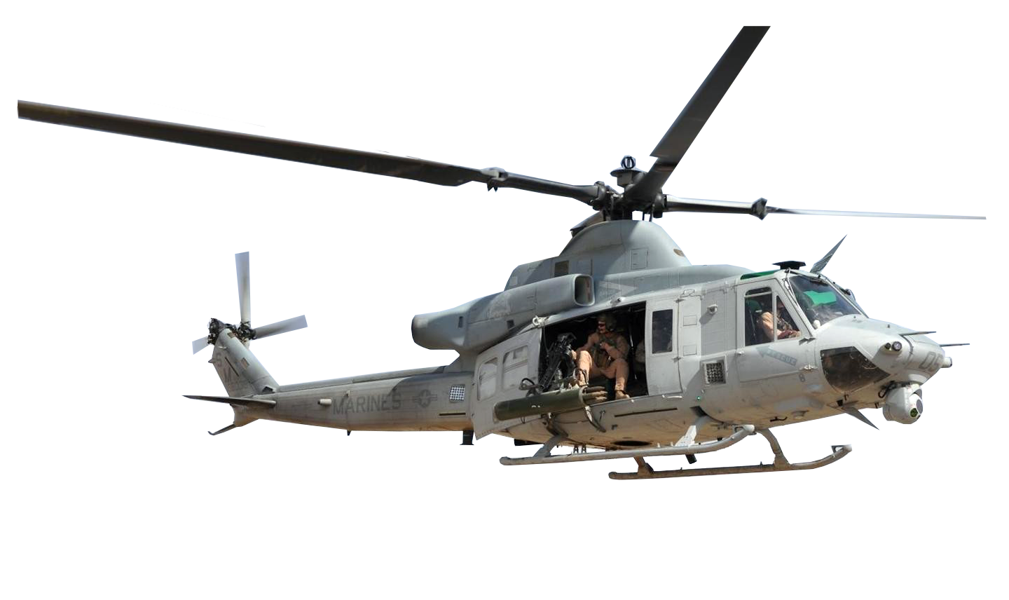 Gray Black Military Attack Helicopter In Flight PNG Military Aircraft Clipart