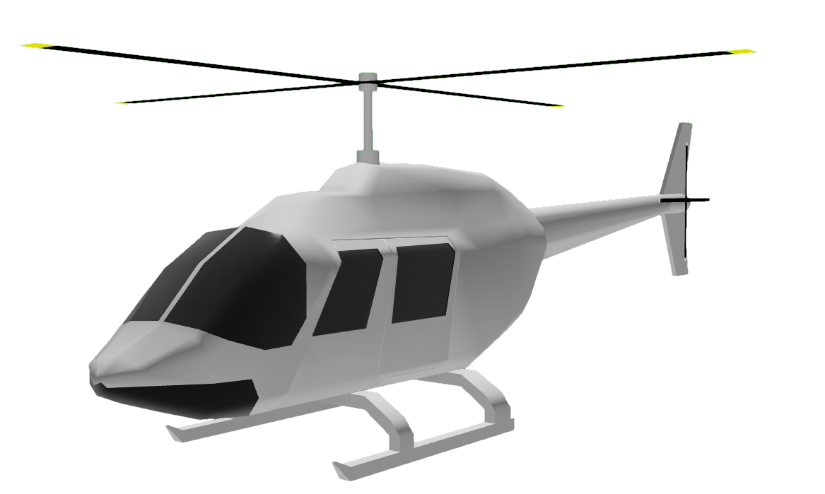 Gray Cartoon Helicopter With Rounded Cockpit Transparent PNG Illustration