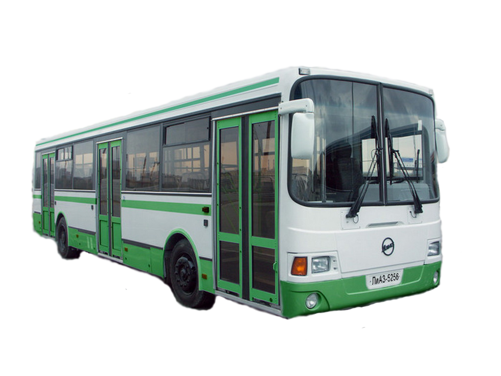 Green City Transit Bus Side View Urban Transport PNG Image