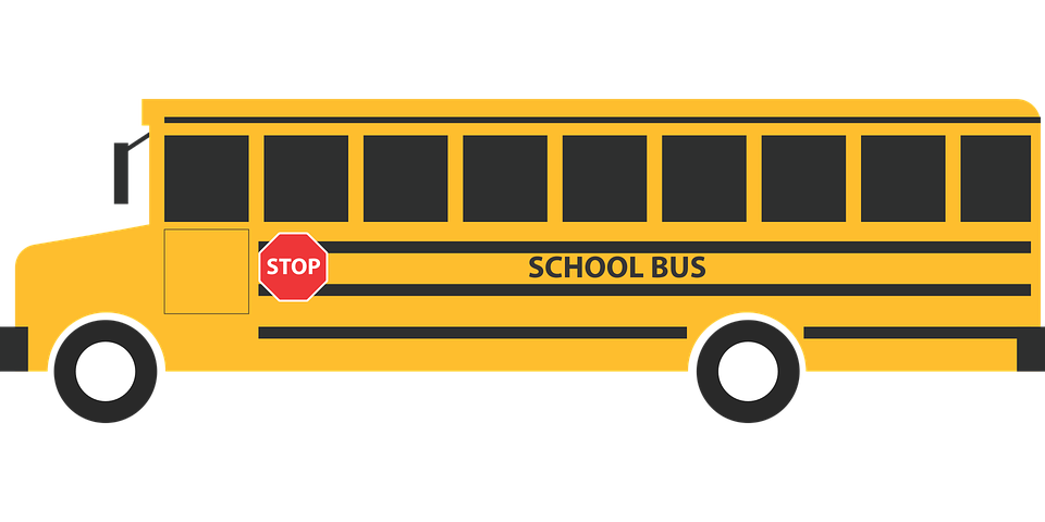 Yellow School Bus Side Icon With Stop Sign Transparent PNG School Bus
