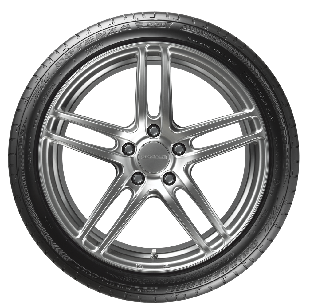 Silver Split Five Spoke Alloy Wheel Rim Close Up Car Wheel PNG Illustration