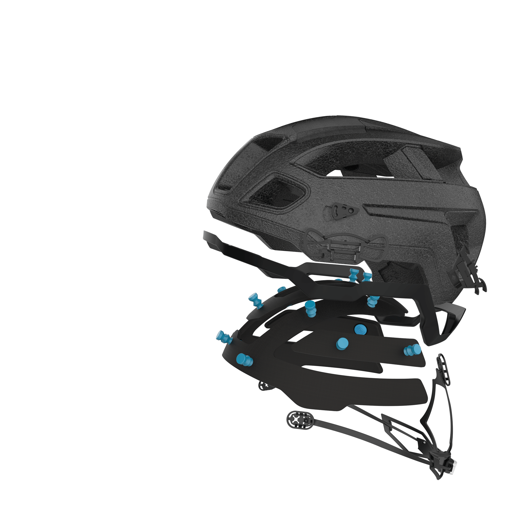 Black Modular Motorcycle Helmet With Open Visor PNG Motorcycle Safety Gear