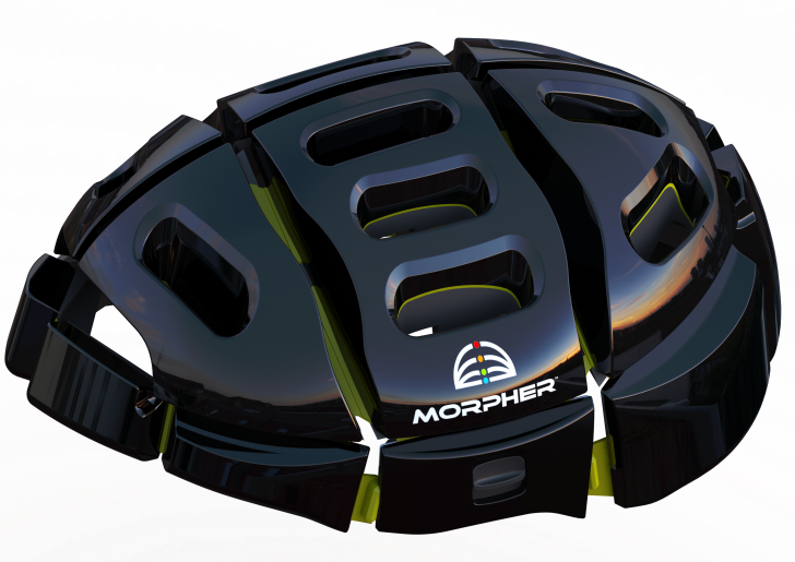 Black Mountain Bike Helmet Rear View With Chin Strap PNG Cycling Equipment Graphic