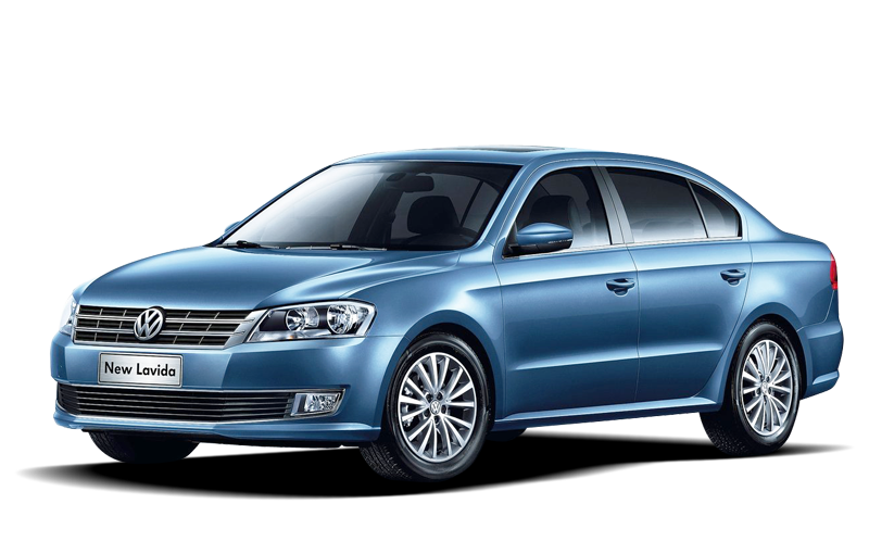 Blue Volkswagen Passat Sedan Side Profile VW Sedan PNG Illustration