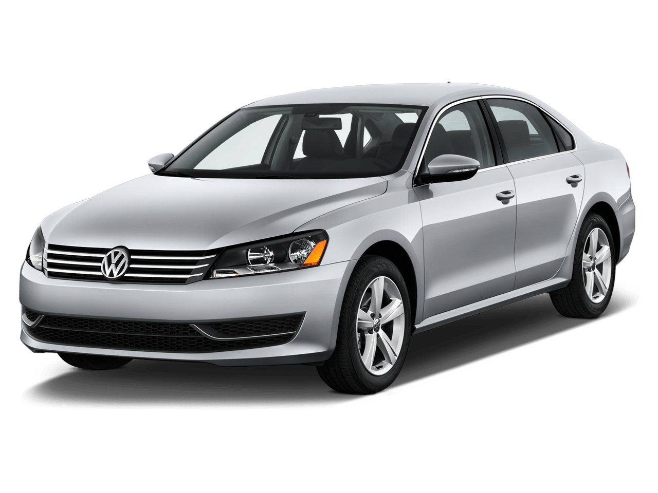 Silver Volkswagen Passat Sedan Side View Transparent PNG Sedan Image
