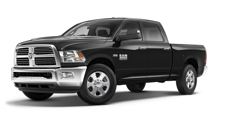 Black Heavy Duty Pickup Truck Front Side View PNG Utility Truck Image
