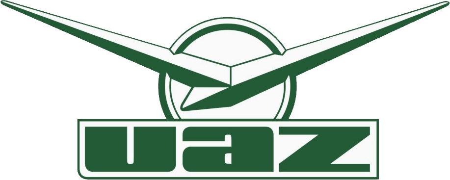 Green UAZ Winged Oval Logo On White Background Transparent PNG Brand Emblem