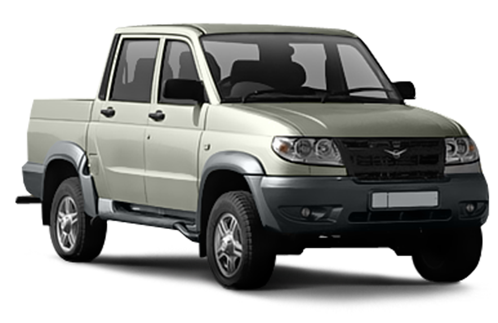 White UAZ Patriot SUV With Black Trim Transparent PNG SUV Clipart