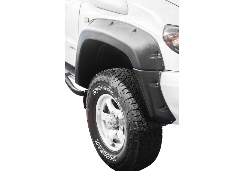 Close Up Of White Off Road SUV Wheel And Fender PNG Tire Detail Photo Illustration