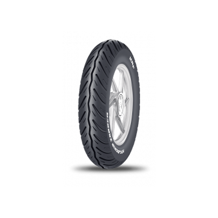 Narrow Upright Car Tire With Silver Alloy Wheel PNG Automotive Clipart