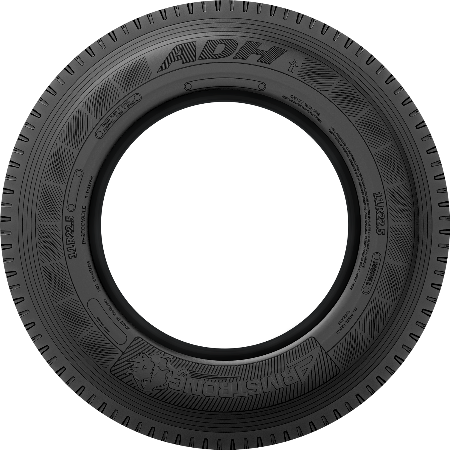 Black Tire Sidewall With White Center Opening Tire PNG Icon