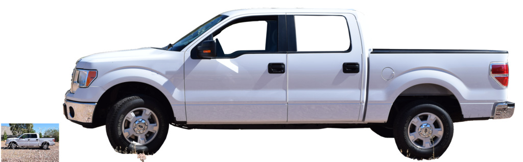 Silver White Off Road Pickup Truck With Crew Cab PNG All Terrain Pickup Image