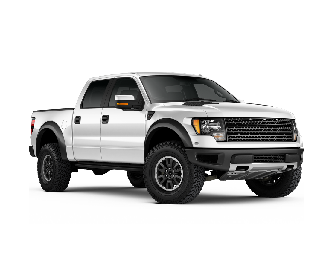White Off Road Pickup With Black Wheel Arches 4x4 Pickup PNG Image