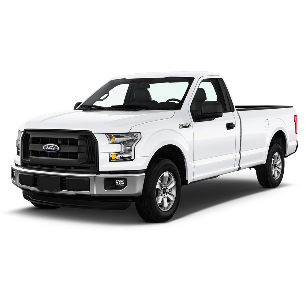 White Pickup Truck Front Side View With Alloy Wheels PNG Utility Truck Graphic