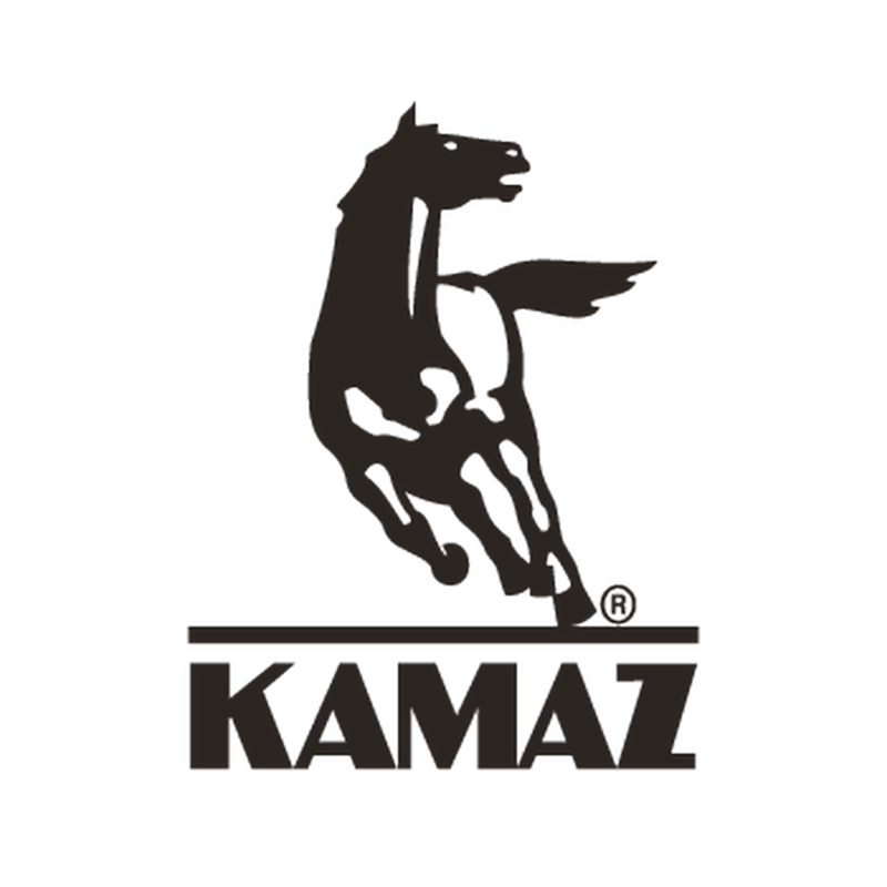 Dark Brown Kamaz Stallion Horse Brand Logo Transparent PNG Artwork
