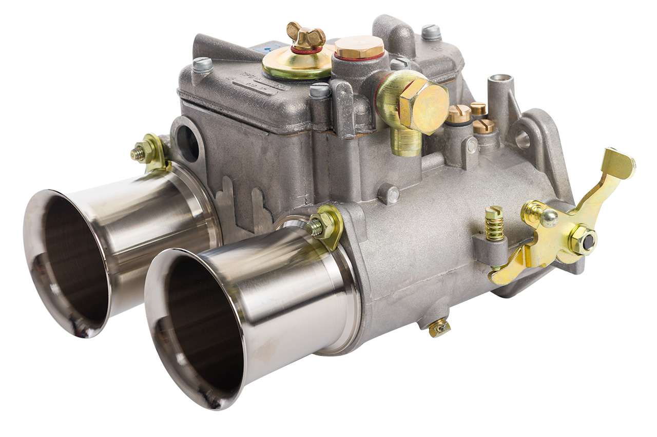 Metal Engine Intake Manifold With Twin Exhaust Pipes PNG Component Artwork