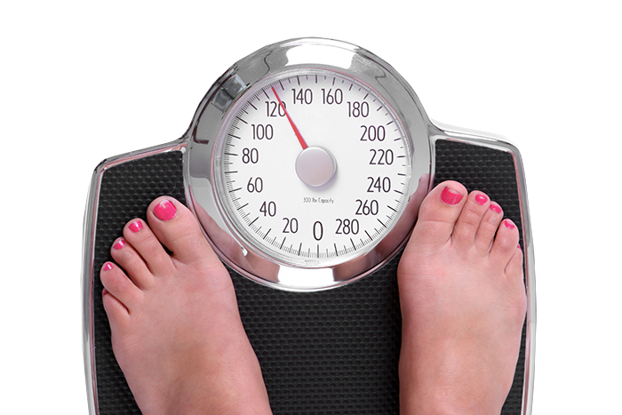 Feet Standing On Black Analog Bathroom Scale With Dial PNG Photo