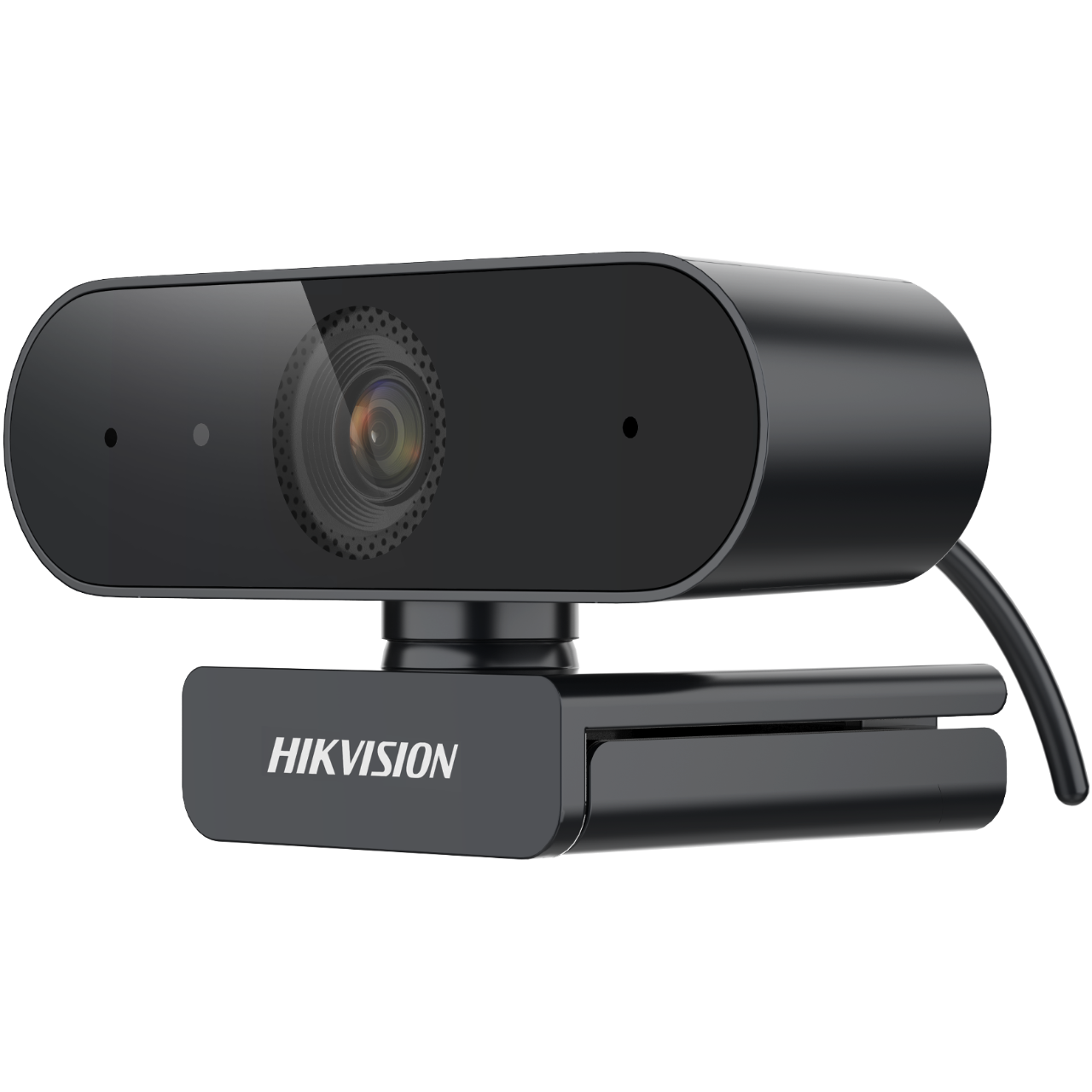 Hikvision Black Conference Camera With Dual Lens Bar PNG Product Photo