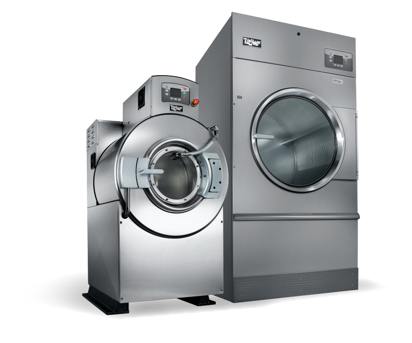 Silver Front Load Washer And Matching Laundry Dryer Set PNG Appliance Graphic