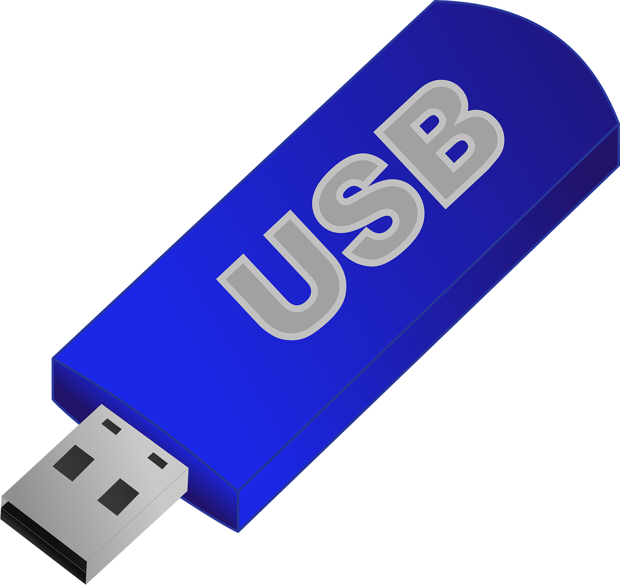 HP USB Three Point One Flash Drive With One Hundred Twenty Eight Gigabytes PNG Image