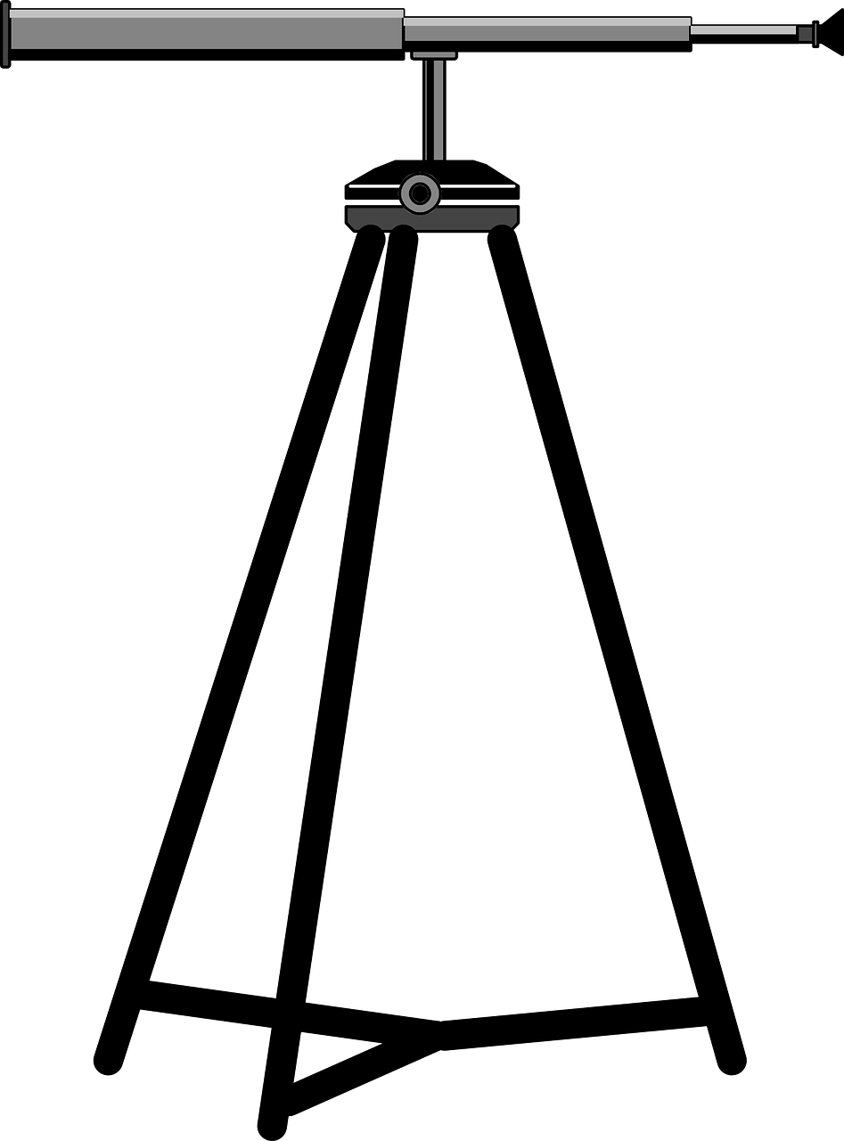 Minimal Black Three Leg Studio Support Stand Transparent PNG Graphic