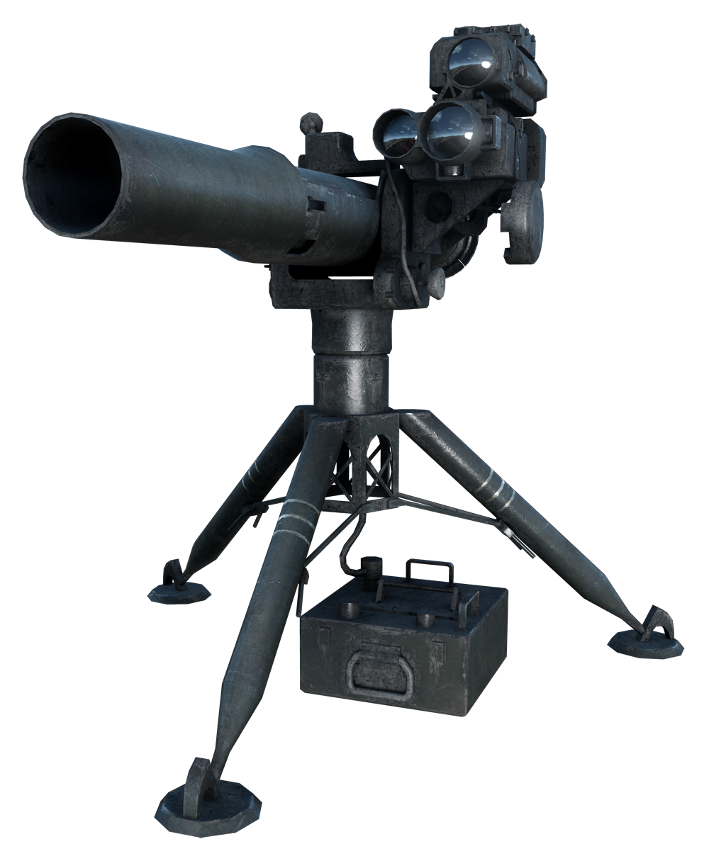 Professional Black Telescope With Accessory Case On Heavy Tripod PNG Photo