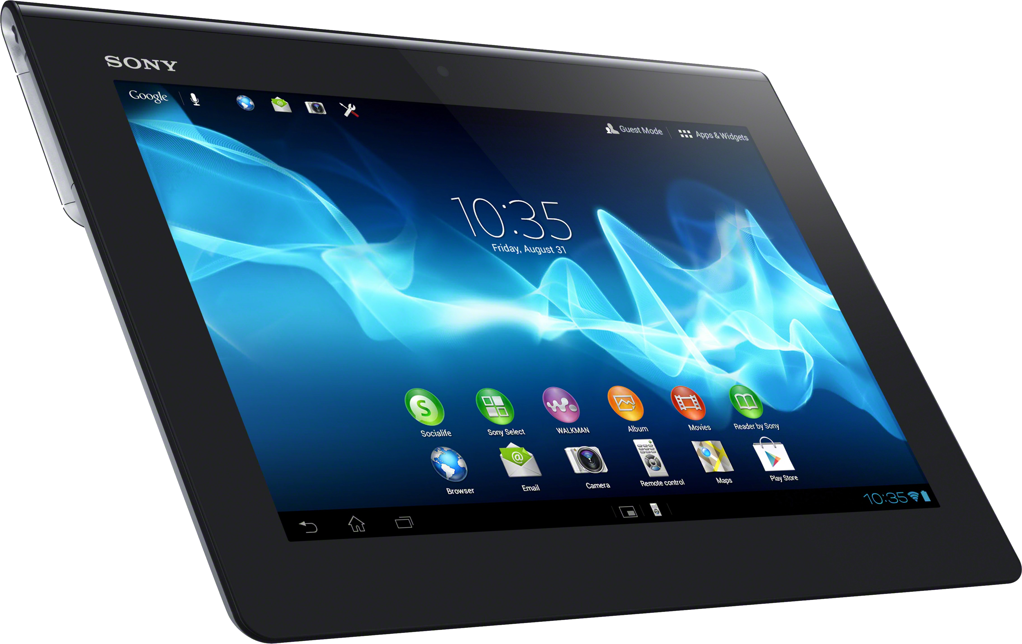 Samsung Galaxy Tablet With Keyboard Case And Stylus PNG Product Image