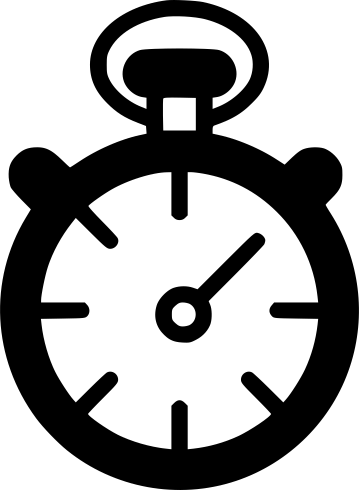 Vintage Chronograph Stopwatch With Multiple Lap Timing Buttons PNG Graphic