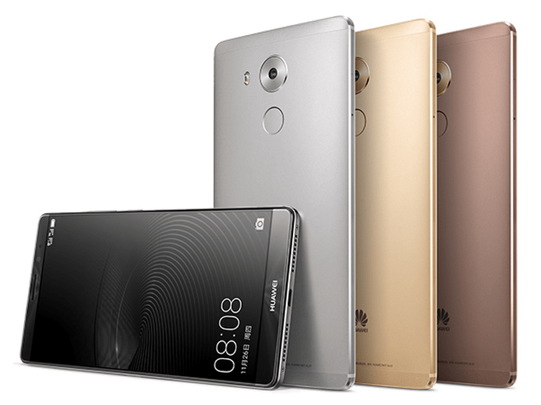 Collection Of Silver Gold And Black Smartphone Front And Rear Views PNG