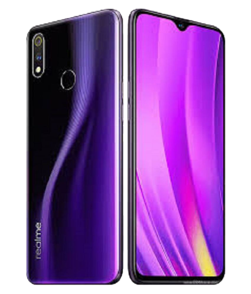 Purple Smartphone Front And Back Views With Camera Detail PNG Product Image