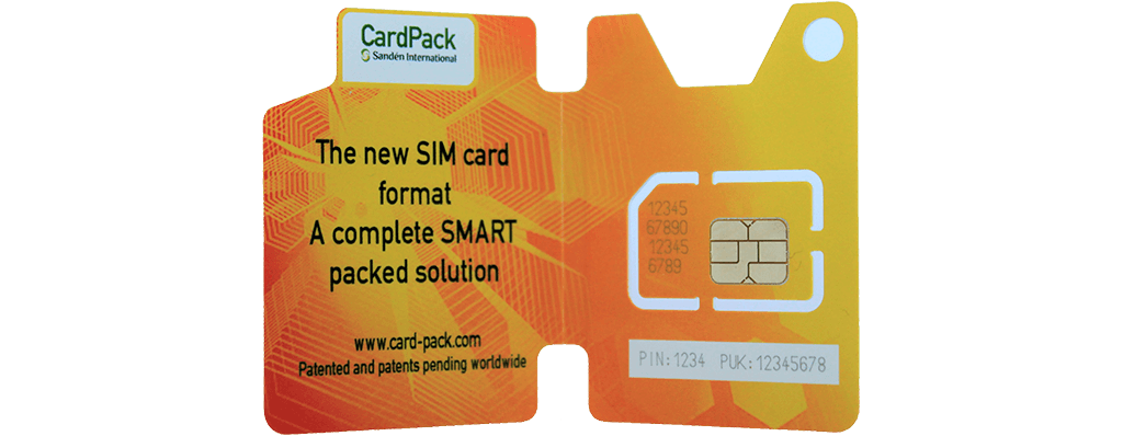 Orange Smart SIM Starter Kit Package With Gold Chip PNG Product Image