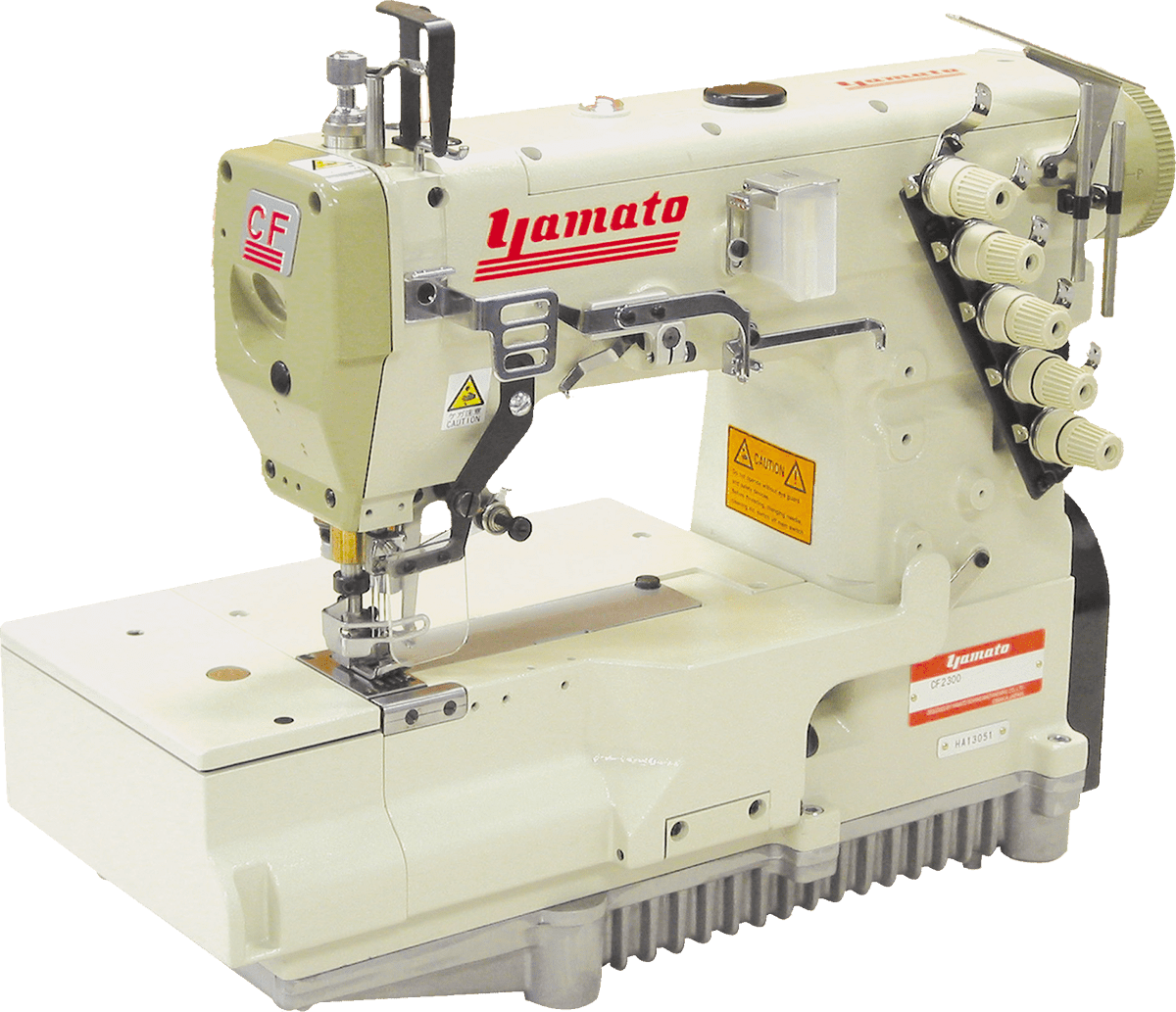 Janome Industrial Overlock Sewing Machine With Multiple Thread Spools PNG Photo
