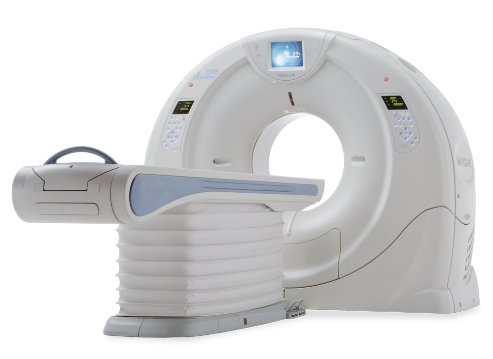 Modern White MRI Medical Scanner With Patient Table PNG Hospital Image