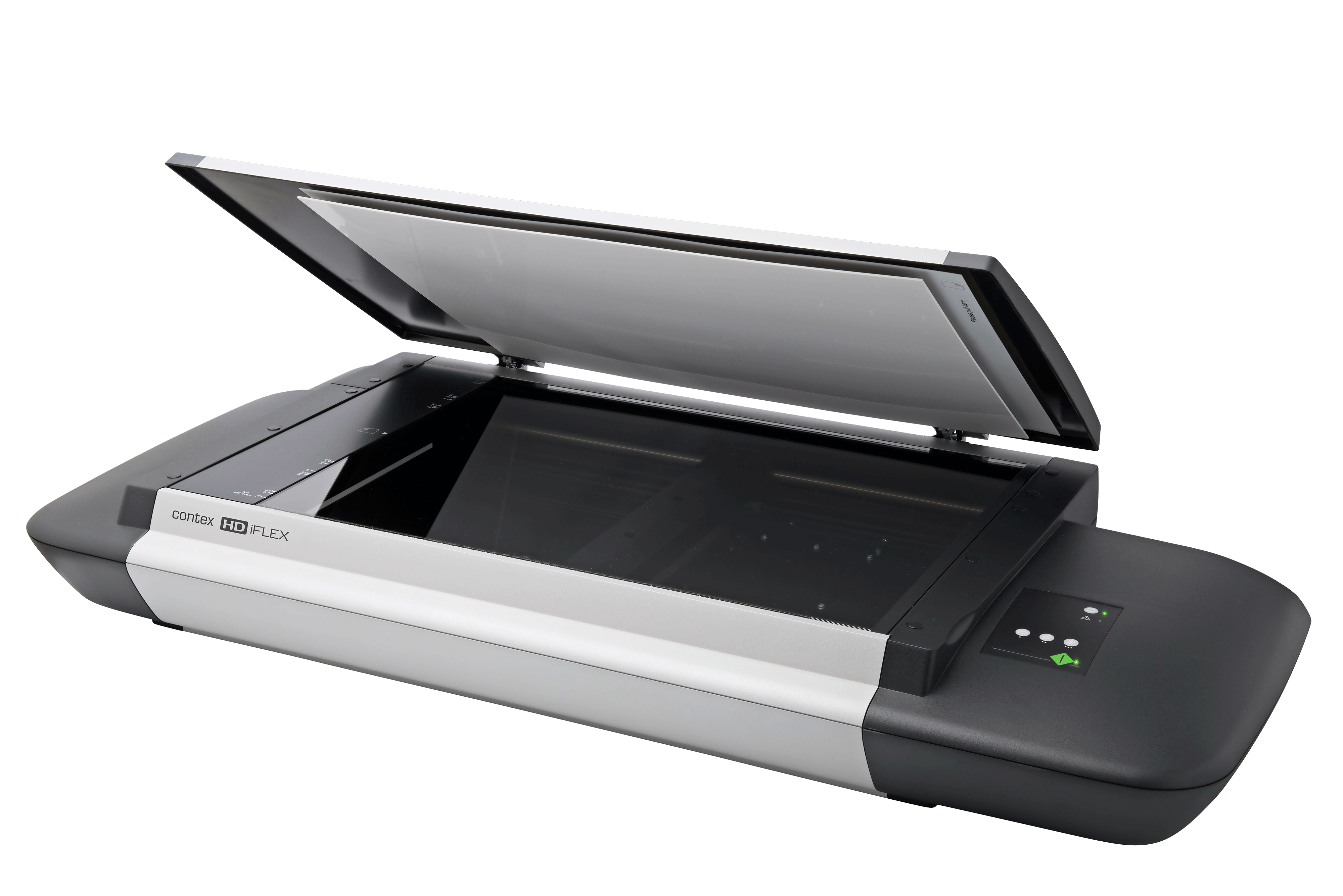 Portable Flatbed Scanner With Raised Cover And Paper Loading Slot PNG