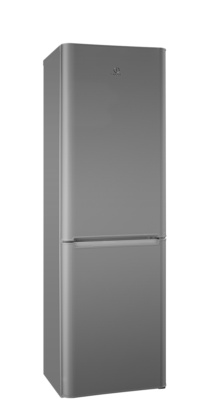 Tall Silver Two Door Top Freezer Refrigerator Isolated Transparent PNG
