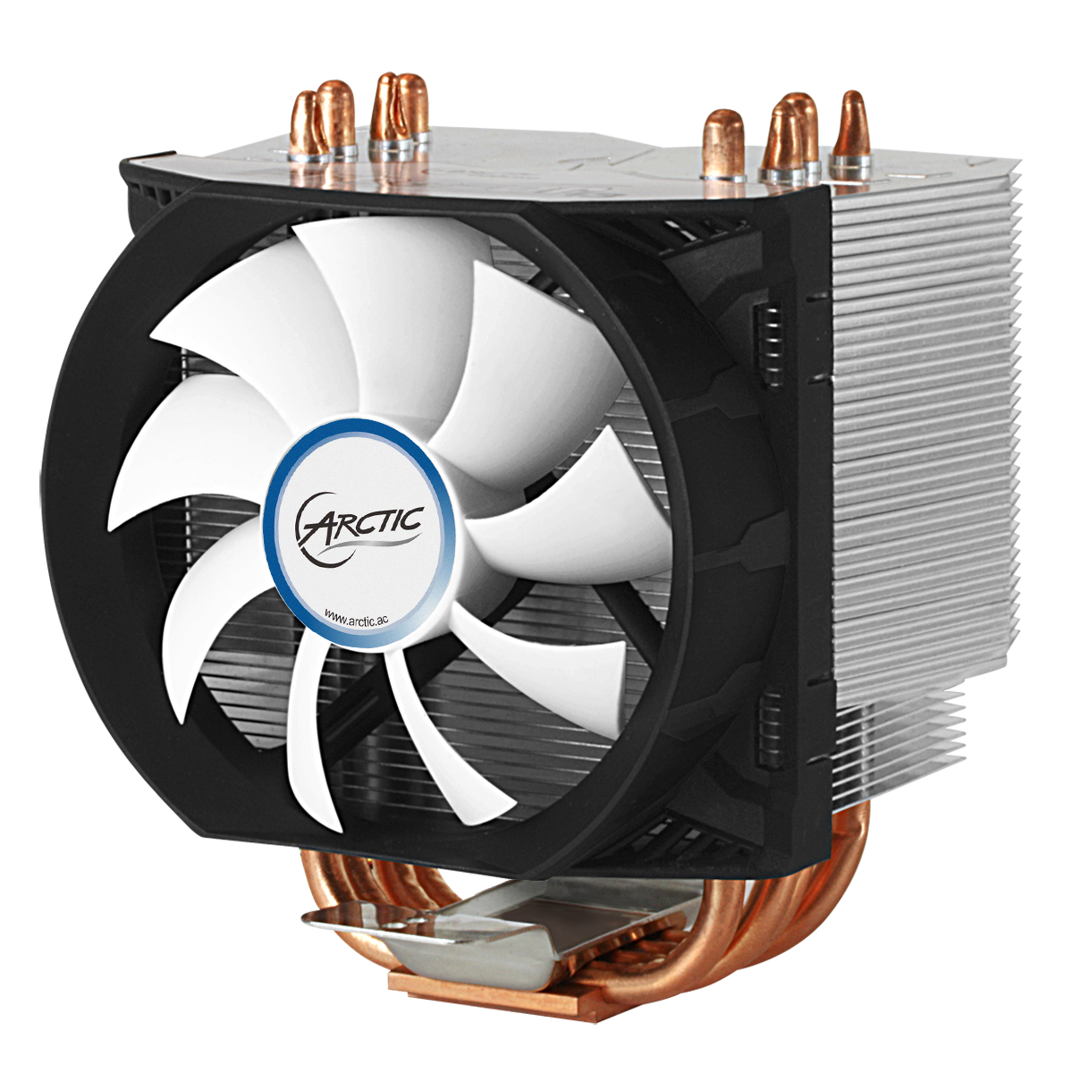 CPU Air Cooler With Fan And Aluminum Heatsink For Desktop Computer PNG