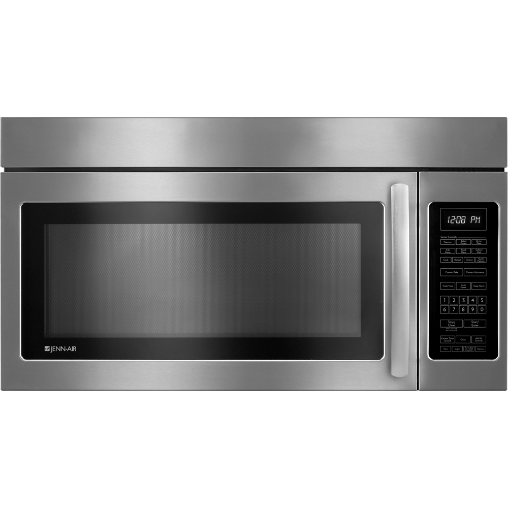 Built In Stainless Microwave Oven With Dark Glass Door PNG Kitchen Appliance