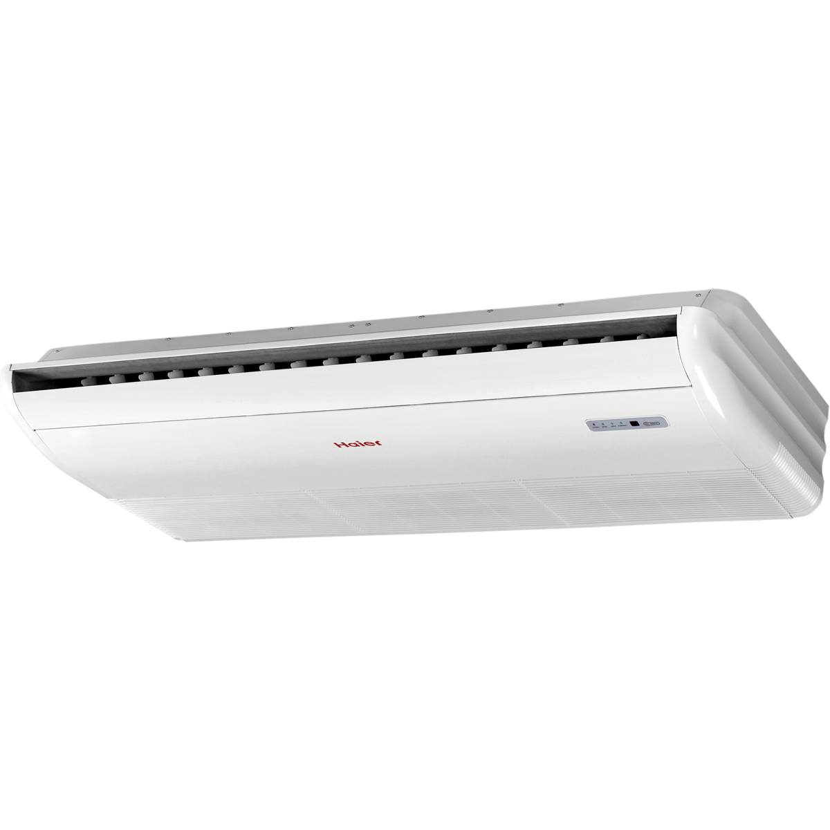 Clean White Wall Mounted Split Air Conditioner With Curved Front Panel Air Conditioning PNG Graphic