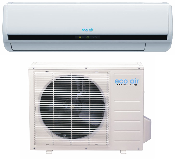 Wall Mounted Split Air Conditioner Paired With Outdoor Compressor Unit Cooling Appliance Transparent PNG